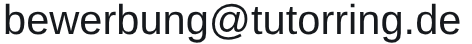 E-Mail Bestätigung für Tutor-Bewerbung